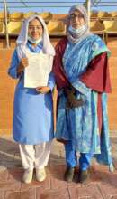 High Achiever Marium with Headmistress