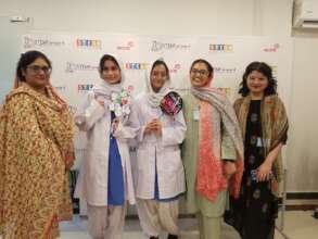 SMB students at Reckitt's Women in STEM session