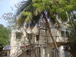 Distant view of the building