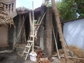 Hall under construction