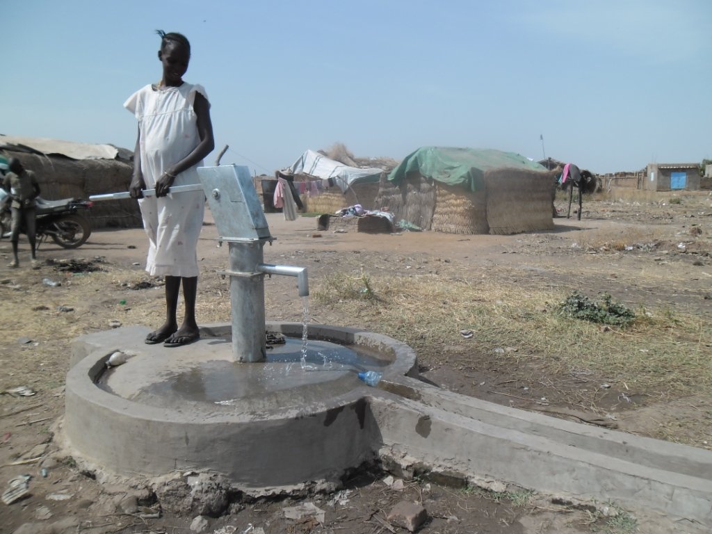 Give clean water to 20,000 people in South Sudan