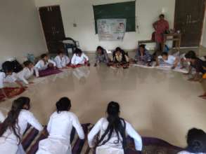ASHA Workers during the training session