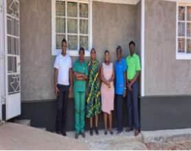 Segal Family & AgeWatch Africa teams at onsite vis