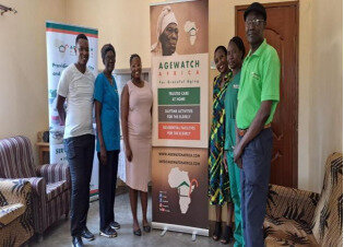 Segal Family & AgeWatch Africa team onsite visit