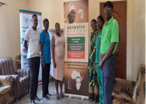 Segal Family & AgeWatch Africa team onsite visit