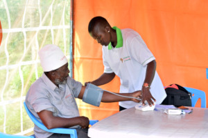 Blood Pressure Check at WEAAD
