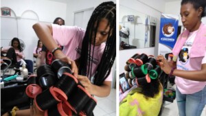 Supervised practices in our beauty academy