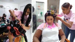 Supervised practices in our beauty academy