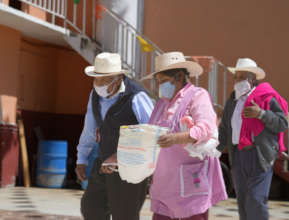 Adultos mayores en Huejotzingo