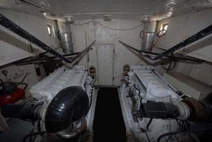 Engine room maintenance