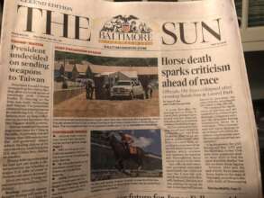 The Baltimore Sun, Front Page