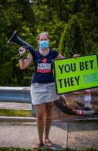 Laurel Park Protest