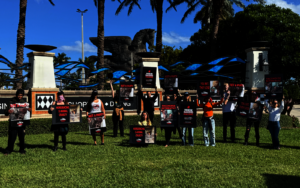 Protest at Gulfstream January 25, 2025