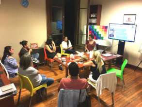 Volunteers meeting and training