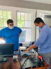 LIFE Tech Student with Instructor