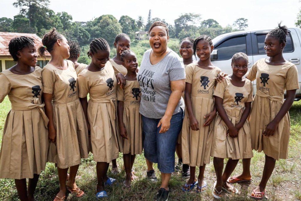 Provide menstrual products to 66 girls in Liberia