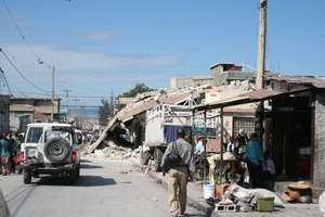 Initial earthquake damage