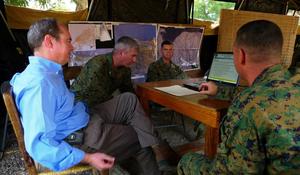 Discussing strategy