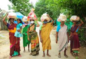 BASS Covid Relief to cyclone prone village familes