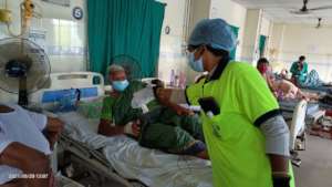 Immunity booster kits to covid patients