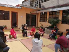Meeting of mothers and children Community Home