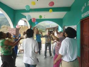 Participants at one of our workshops