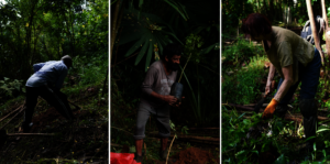 Figure 1: Nel and her team