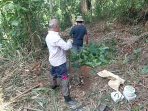 Figure 2: Athula and Anura at Work in Hilltop Land
