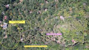Newly protected land and areas to be restored.