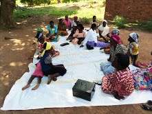 Lyama savings meeting (held weekly)