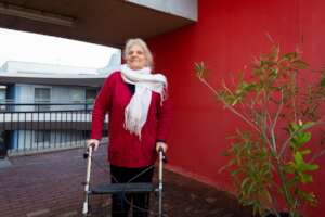 Ilda, one of our supported grandparents