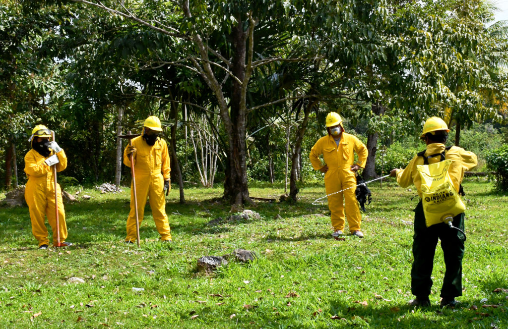 Demonstration :Photo by Sayuri Tzul/Ya'axche