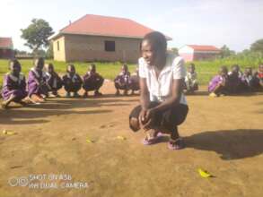 St mathius children doing exercise