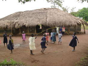 Kids Playing at a Rural ECD Center