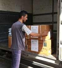 Medical supplies arrived!