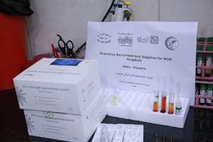 Really great: the Rapid test kits crossed blockade