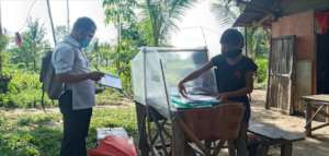 Checking on of students out of classroom