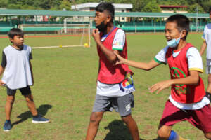 Children celebrating Global Day of Play, August 28