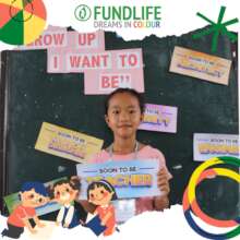 Children during mentorship session to dream big