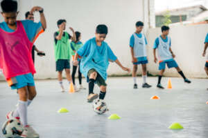 Children Learn Through Futsal Games