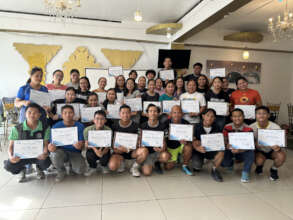 Teachers participate in WASH Training