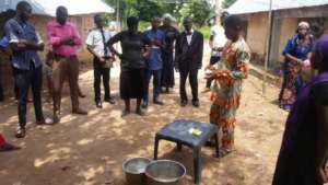 Coronavirus Prevention training to rural villages