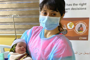 Dr. Mona with Amsha Hussein Mendo, Son/ Iraq
