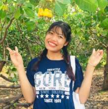 One of the new Coding Club Leaders Kakada
