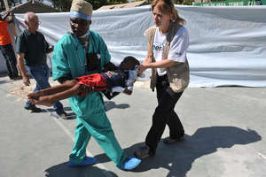 Merlin medics evacuate a patient
