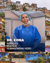 Dr. Edna Patricia Gomez, refugee and doctor
