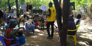 IRC community health worker in Kenya