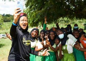 Manal Rostom in Ghana