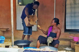 Female-focused soap distribution drive