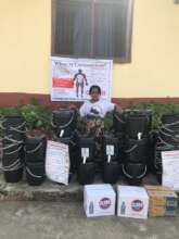 CLA in Liberia provides COVID education & supplies